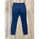 Good American Good Waist High Rise Raw Hem Skinny Jeans Blue Wash Size 12 31 Photo 2