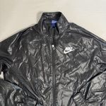 Nike Sportswear Swoosh Black windbreaker 2 Piece tracksuit Set Womens Size M Photo 2