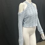 ZARA  Cable knit‎ top with cut out detail Photo 3