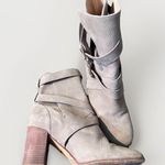 Kate Spade  NEW YORK Women's Lexy Booties Tan Suede Double Buckle Heel Shoes 8 Photo 0