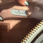 Kate Spade zippy pebbled leather shoulder bag & bifold wallet Perfect Pool blue Photo 9