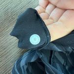 Lululemon black zebra wunder train longline bra Photo 4