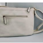 Nicole Miller NWOT: off white purse w/ gold hardware Photo 3