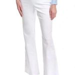 Anne Klein Pull-On High Waist Slim Flare Jeans in White, Size 2 New w/Tag $99 Photo 0