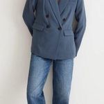Madewell  The Rosedale Blazer In Crepe Nighttime Photo 0