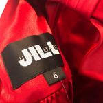 Jill Stuart NWT  Ruby Red Satin Big Bow Dress Photo 13