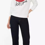 Kate Spade Kiss Lipstick Graphic Sweatshirt In L Photo 0