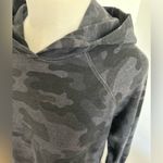Sundry  Soft Camo Stripe Sleeve Hoodie - size 2 Photo 4