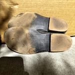 Free People  Mont Blac Sandals Flats Open Toe Side Cut Outs Leather Black 38 7.5 Photo 5