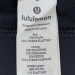 Peloton Lululemon 6 Fall Geometric Energy Sports Bra Black Strappy Photo 6