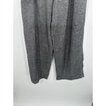 Aerie  Womens Gray Knit Wide Leg Pants Size L Career Lounge Casual Stretch NWT Photo 2