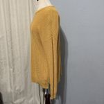 Cotton On Women Knit Sweater Mustard Crew Neck Long Dolman Sleeve Size Large Photo 3