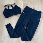 Alala  Sports Bra & Leggings Set Aprhrodite Size S Black Gold Photo 0