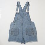 No Boundaries Vintage 90s  Denim Overall Shorts Photo 3