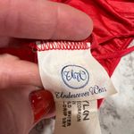 Vintage Undercover Wear Red Nylon‎ Lingerie Dress Babydoll Slip Nightie Photo 6