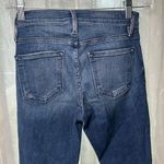 frame denim Jeans Women 25 Le Skinny de Jeanne Mid Rise distressed Blue Med Wash Photo 2