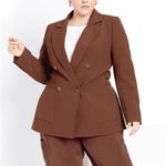 City Chic NWT  Casablanca Jacket in Clove Size 22 Photo 0