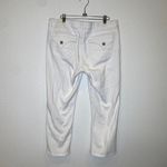 Kut From The Kloth  Bardot Skinny Cropped Boyfriend White Denim Jeans Sz 14 Photo 5