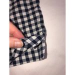 Charter Club Pants Petite Size 4P Cropped Stretch Checkered Gingham Navy Stretch Photo 5