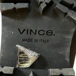 Vince Leather Ankle Combat Boots size 6 Black Photo 6