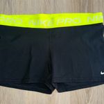 Nike Black & Yellow Spandex Athletic Shorts - Size XXL Photo 0