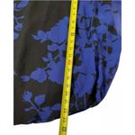 Roz & Ali Women Size Small Blouse Black Floral Shirt | 20-894 Photo 5