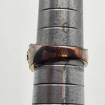 LA Jewelry Silver Tone & Gold Tone CZ & Marcasite Hearts Ring (6.75) Photo 7