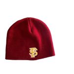 Florida State University FSU Logo embroidered beanie hat Blue Photo 3