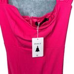 NWT ZESICA OFF SHOULDER HIGH SLIT BODYCON‎ MAXI DRESS PINK EVENING GOWN SMALL Photo 5