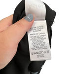 Acler Zammit Mini Dress‎ Long Sleeve Floral Printed Draped Navy Blue Size US 6 Photo 15