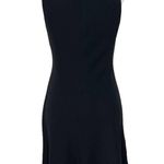 Vintage 90s Y2K Black Beaded Sleeveless Mini Cocktail Dress by S.L. Fashions Size 2 Photo 2