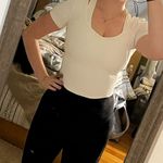 Lululemon white align tee size 4 Photo 3