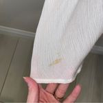 Forever 21 White multicolor floral embroidered cover-up dress boho chic hippie hippy Medium Photo 5