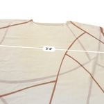 Sheer Layered Kimono Dress Set Women's OS Ivory Abstract Oversized Lagenlook White Size undefined Photo 2