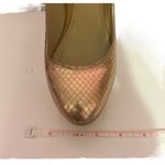 Brian Atwood Pink Metallic Stiletto Platform Heels 5.5 Photo 10