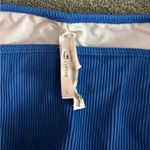Cupshe Blue Ribbed Bikini Set NWOT Photo 2