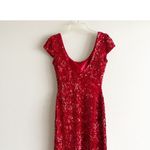 Scala Red Sequin Mini Dress Photo 3