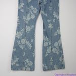 Free People NEW We The Free Naiomi floral print flare jeans, 28 Photo 7