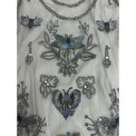 Anthropologie 25. Euc  Foret Insect Bug Beaded Dress S Rare Photo 9