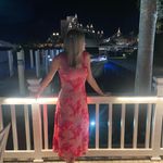 ASTR Elegant Pink Floral Formal Dress Photo 1