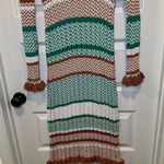 Rebdolls NWT  Green/Brown/White  Striped Knit Sweater Dress size 3X Photo 12