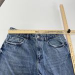 ZARA  Shorts Womens 8 Blue Denim High Rise‎ Raw Hem Cutoff Casual Summer Photo 6