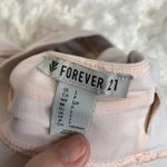 Forever 21 Pale Pink Sports Bra Racerback Sz Small Photo 2