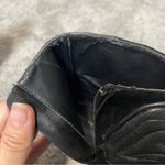 ZARA Woman Black Leather Quilted Suede Ankle Booties Women’s EU 36 US 5.5 Photo 4