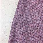 ZARA New!  stretchy tweed skirt with fringe trim Photo 9