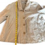 Valerie Stevens Vintage Valerie Steven’s Beige/Tan Linen Jacket Size Small Photo 3