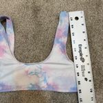 Frankie's Bikinis XS Funfetti twenty five swim bikini top SW 2918 Blue Photo 3