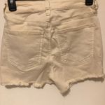 SO  curvy midi cream distressed jean shorts women’s size‎ 1/25 Photo 12