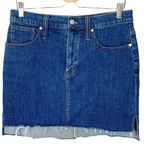 Madewell Mini Skirt Size 29 Denim Photo 0