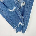 American Eagle  Distressed Stretch Mom Jean Ankle Length Size 2 EUC T2586 Photo 3